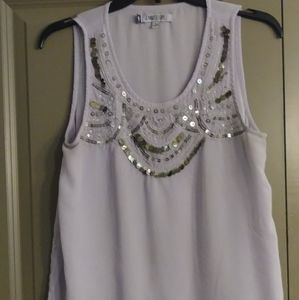 Jennifer Lopez Lavander Sequence top